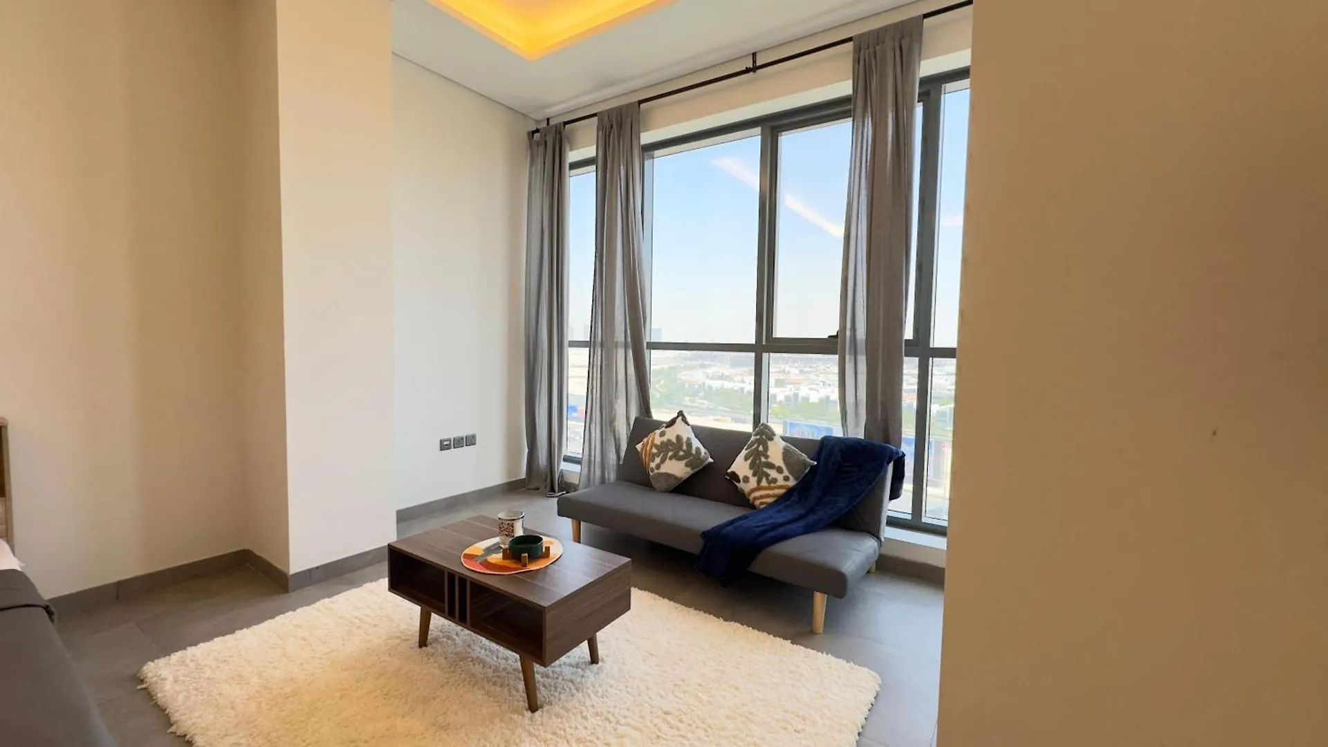 アパート Private Studio Burj Khalifa Area -Best Price ドバイ