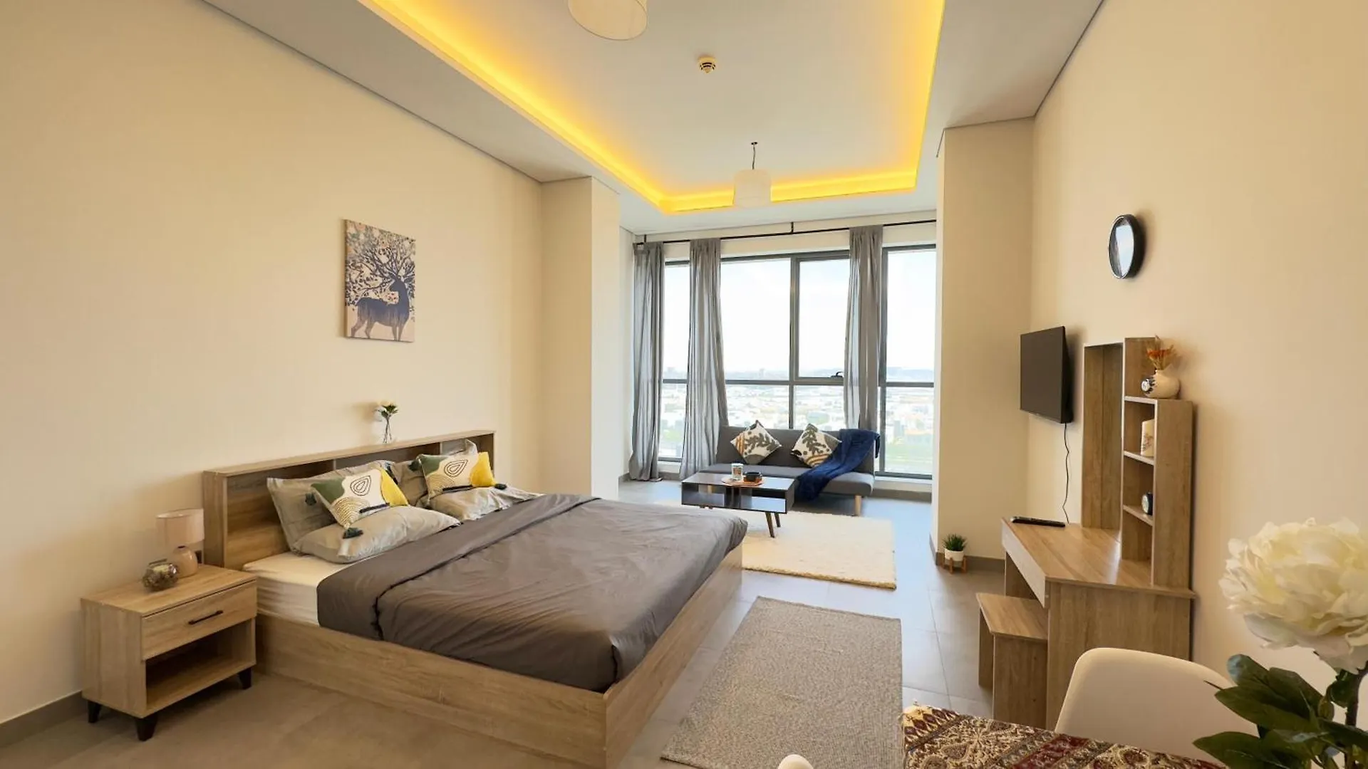 Private Studio Burj Khalifa Area -Best Price Dubai